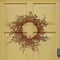 24-Inch Natural Berry Wreath: Festive Holiday Decor | Elegant Christmas Accents for Home and Office | Lifelike Naoic Berries for Stunning Seasonal Displays